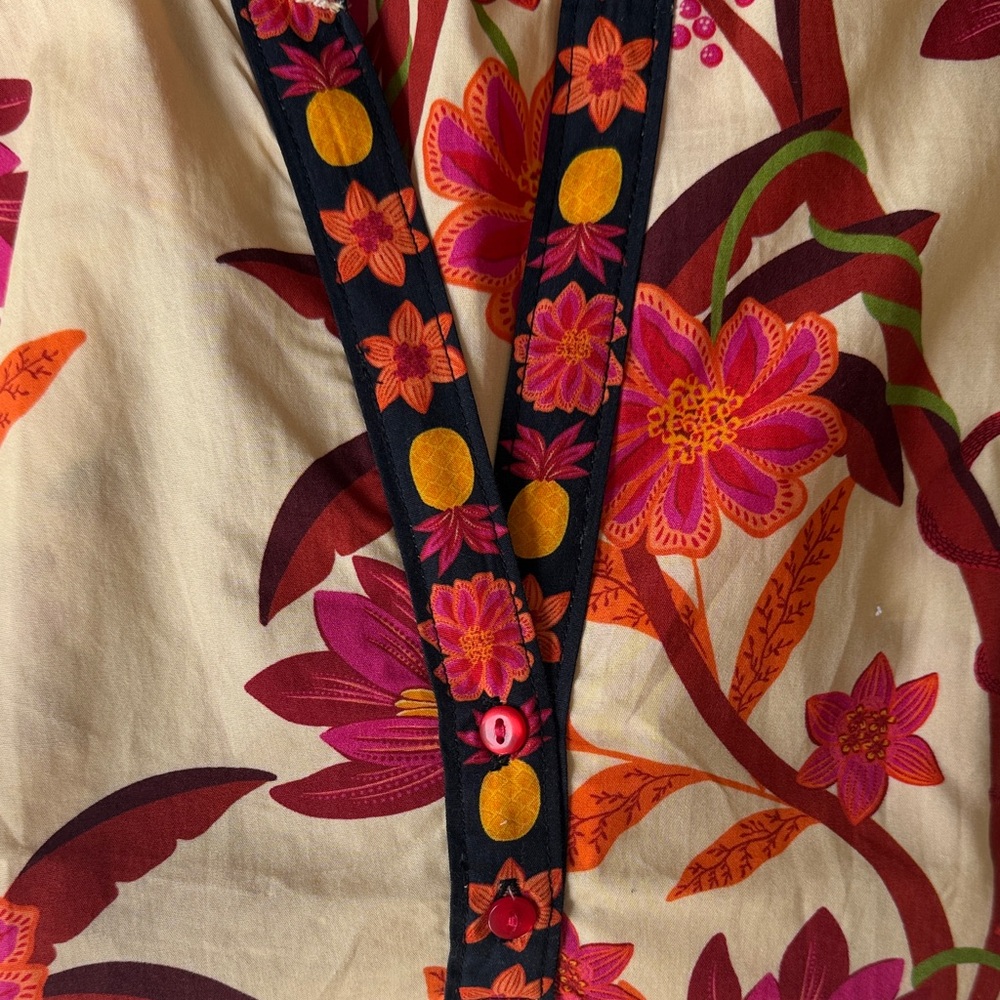 Maude Vivante Vibrant Floral Blouse - Picture 8 of 8